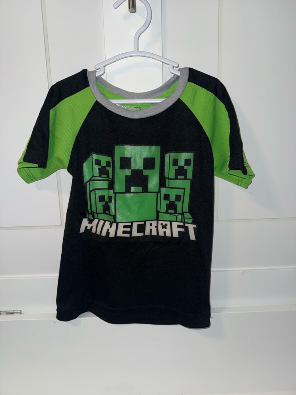 Boys' Black & Green Creeper Graphic Tee